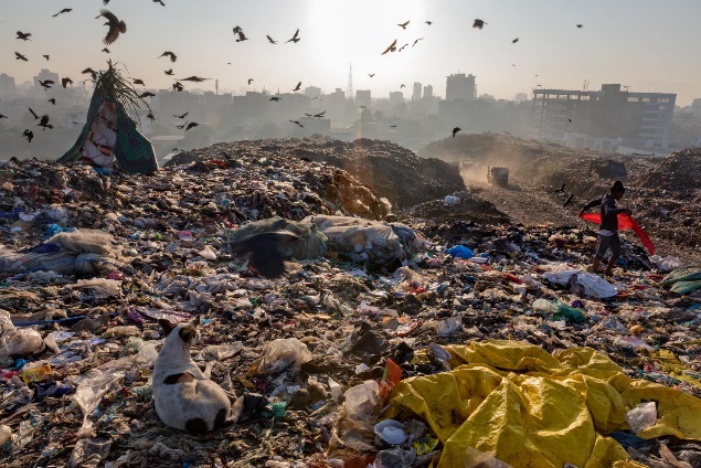 Declaring war on plastic waste